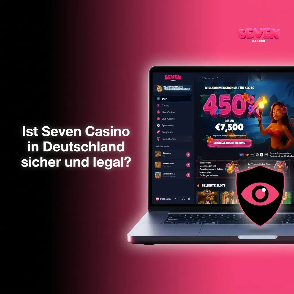 Seven Casino Curaçao-Lizenz Sicherheit Deutschland SSL-Verschlüsselung verantwortungsvolles Spielen KYC