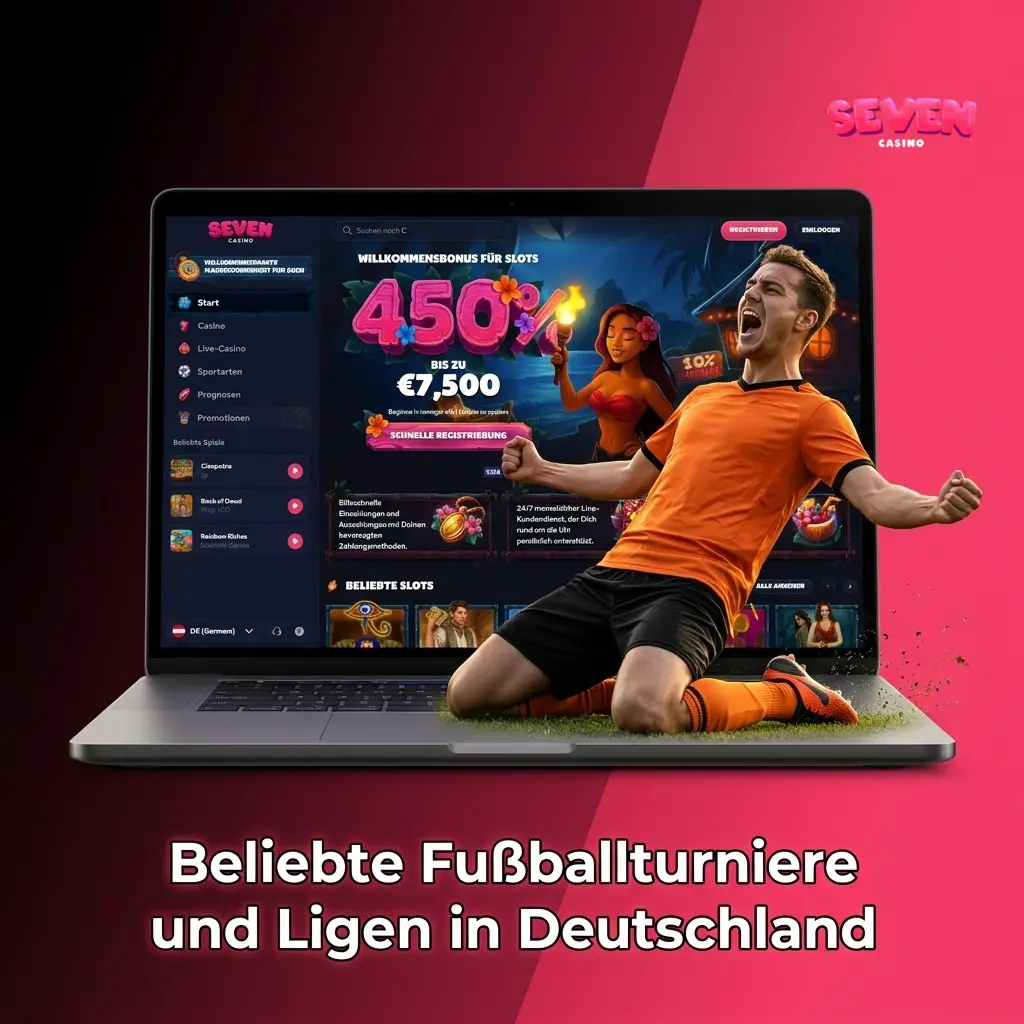 Beliebte Fußballturniere und Ligen in Deutschland – Bundesliga, Champions League und mehr bei Seven Casino