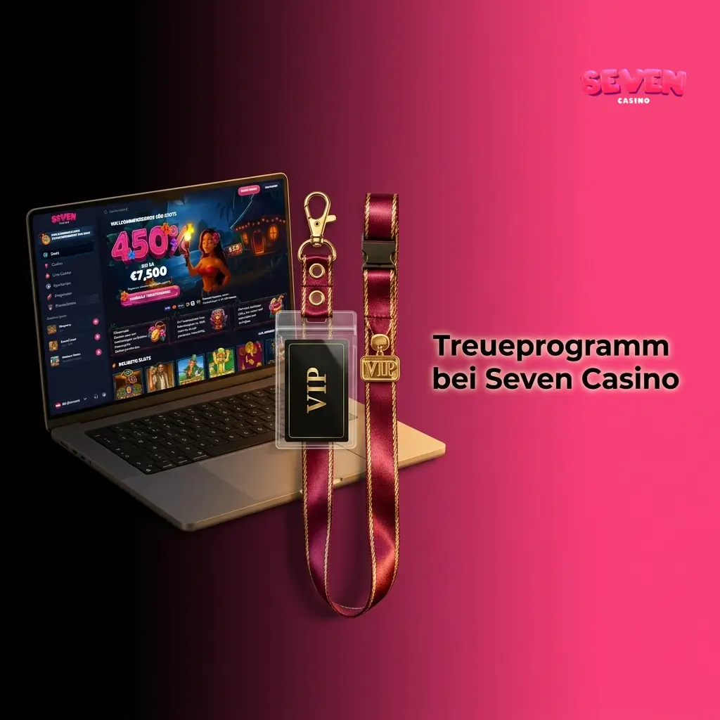 Seven Casino Treueprogramm Stufenübersicht: Bronze, Silber, Gold, Platin und VIP mit Vorteilen