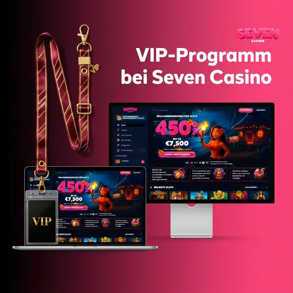 Seven Casino VIP-Programm: Bronze bis Diamond Treueprogramm mit Stufen und exklusiven Vorteilen für Spieler