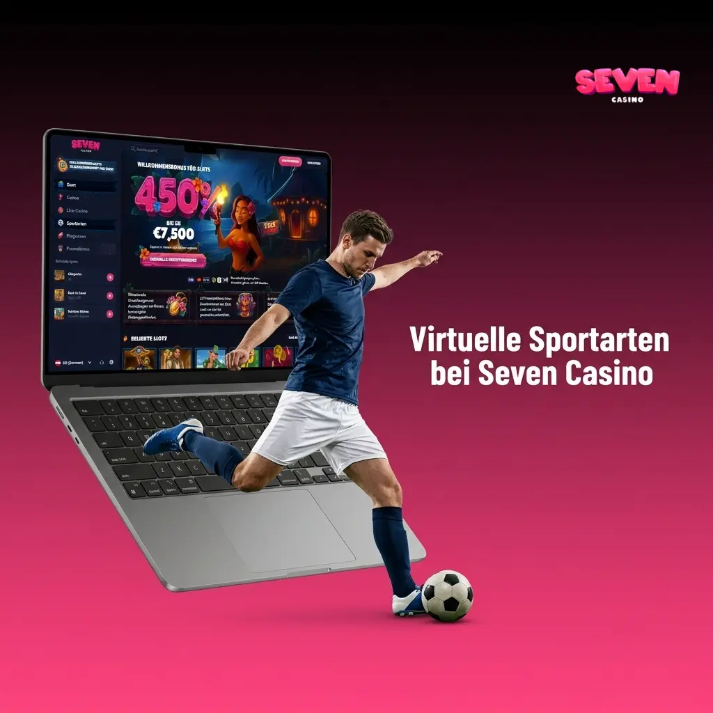 Virtuelle Sportarten bei Seven Casino: Fußball, Pferderennen, Tennis und Formel 1 per RNG rund um die Uhr